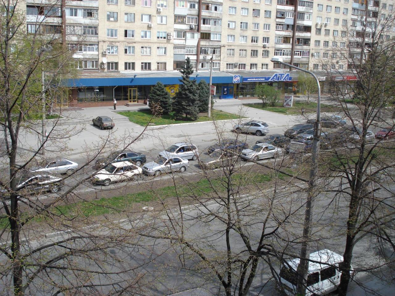 Apartment On Prospect Lenina97 Zaporizhia Bagian luar foto